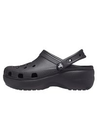 Chodaki damskie Crocs Classic Platform Clog. Kolor: czarny. Obcas: na platformie. Styl: sportowy #1