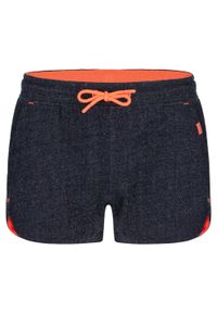 YOURGLOVES - LOAP Edula szorty damskie L – lekkie i przewiewne. Kolor: wielokolorowy, pomarańczowy. Sezon: lato. Sport: turystyka piesza #1