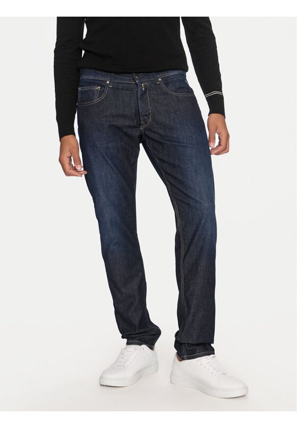 Replay Jeansy M1008J.000.785 774 Granatowy Slim Fit. Kolor: niebieski