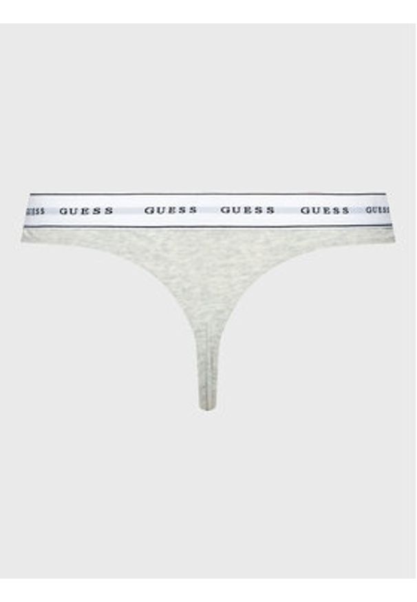 Guess Stringi Carrie O97E04 KBBU1 Szary. Kolor: szary. Materiał: bawełna