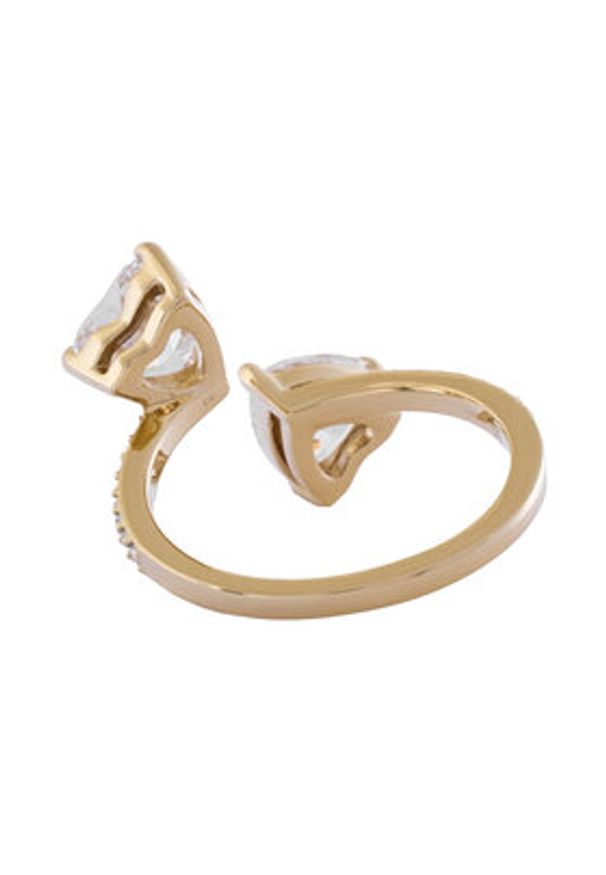 Swarovski Pierścionek Mesmera 5733480 Złoty. Materiał: metalowe. Kolor: złoty