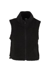 Damska kurtka bez rękawów Urban Classics Sherpa. Kolor: czarny. Długość rękawa: bez rękawów #1