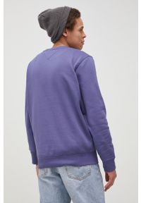 Tommy Jeans Bluza DM0DM09591.PPYY męska kolor fioletowy gładka. Kolor: fioletowy. Materiał: bawełna, dzianina. Wzór: gładki #3