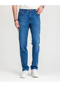 Wrangler - SPODNIE JEANSOWE JEANSY DŻINSY WRANGLER TEXAS RUSTIC 112361301. Okazja: na co dzień, do pracy. Styl: klasyczny, casual, elegancki #1