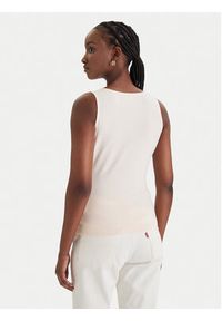 Guess Top W6GP10 K2932 Beżowy Regular Fit. Kolor: beżowy. Materiał: bawełna #5