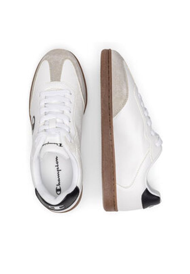 Champion Sneakersy PRESTIGE MIX MATERIAL S11735-WW001 Biały. Kolor: biały. Materiał: skóra