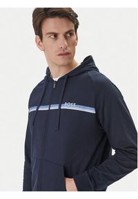 BOSS Bluza Authentic 50554785 Granatowy Regular Fit. Kolor: niebieski. Materiał: bawełna #4