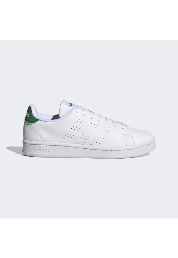 Buty do chodzenia dla dorosłych Adidas Advantage Shoes. Kolor: wielokolorowy, biały, zielony. Materiał: tkanina, guma, syntetyk. Model: Adidas Advantage. Sport: turystyka piesza