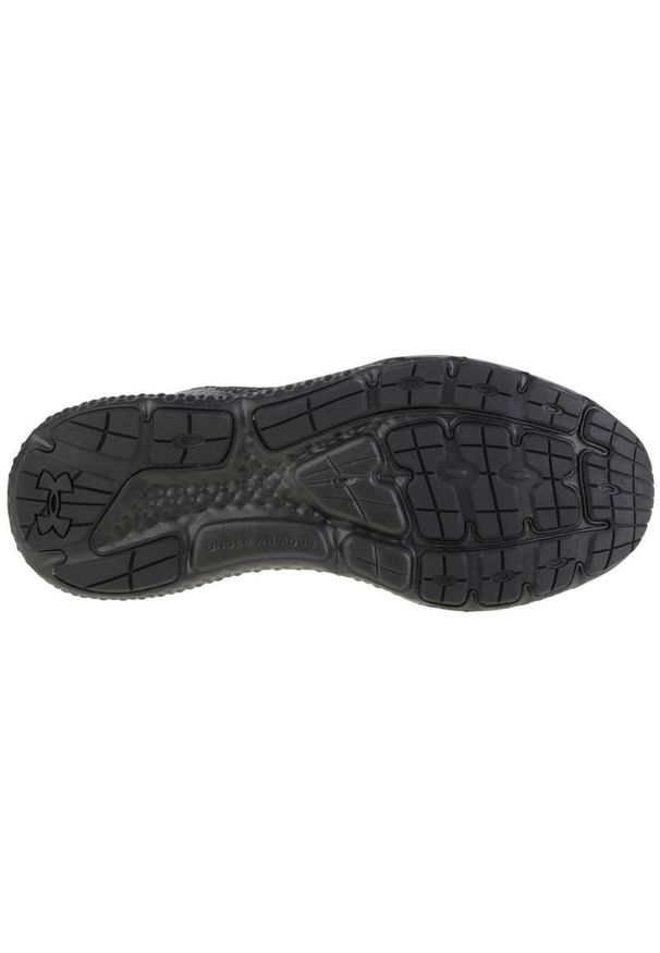 Buty Under Armour Charged Rogue 3 M 3024877-003 czarne. Kolor: czarny. Materiał: syntetyk, materiał, guma. Szerokość cholewki: normalna
