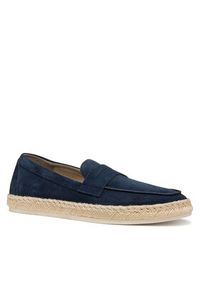 Geox Espadryle U Costuni U55MRA 00022 C4064 Granatowy. Kolor: niebieski. Materiał: skóra, zamsz #4