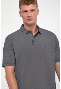 Armani Exchange - Polo męskie ze wzorem ARMANI EXCHANGE. Typ kołnierza: polo #4