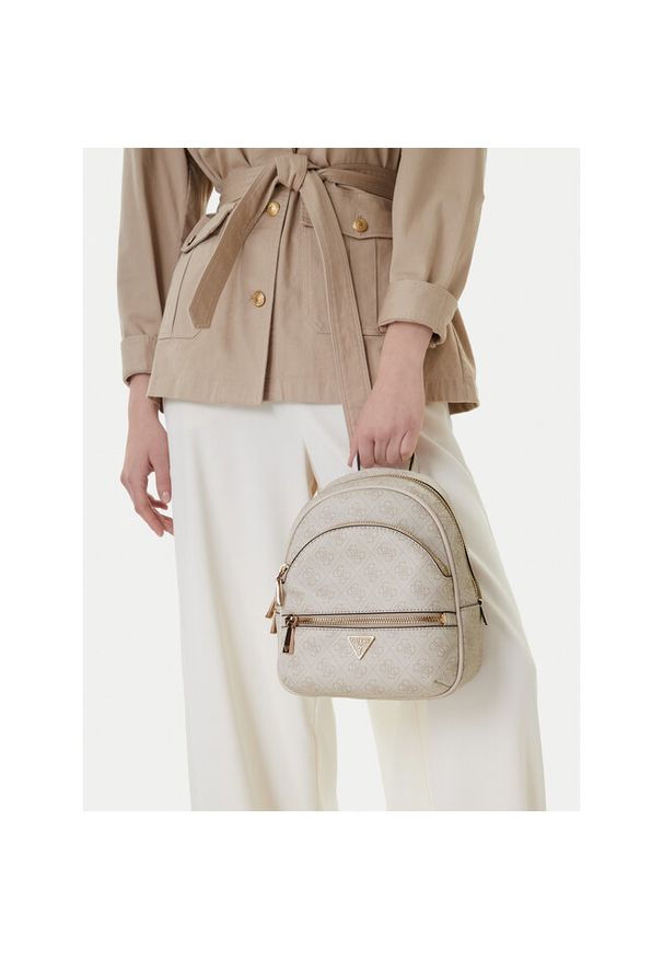 Plecak Guess. Kolor: beżowy