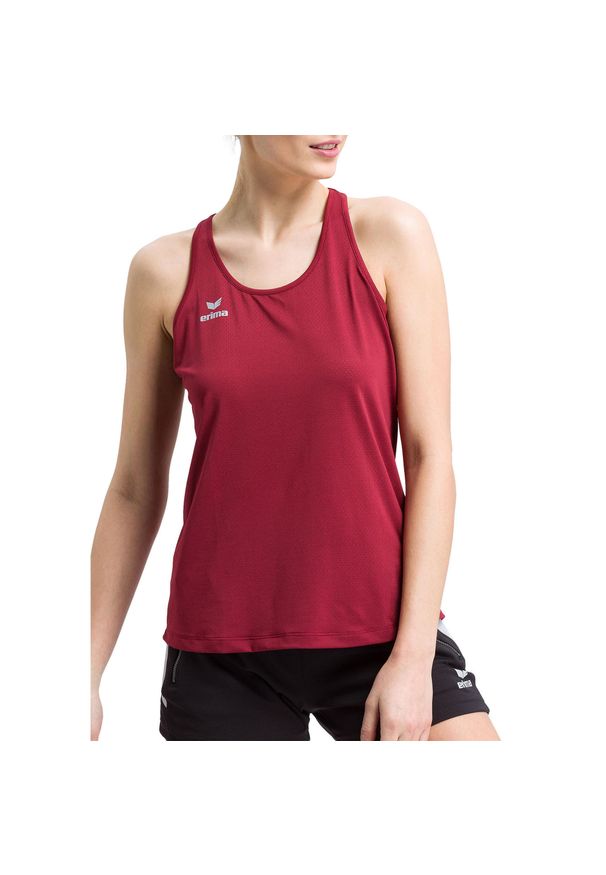 ERIMA - Tank top damski Erima Squad. Kolor: czerwony. Sport: tenis, joga i pilates, fitness