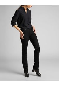 Lee - LEE ESSENTIAL BLOUSE DAMSKA KOSZULA DŁUGI RĘKAW BLACK L45EJU01. Długość rękawa: długi rękaw. Długość: długie #4