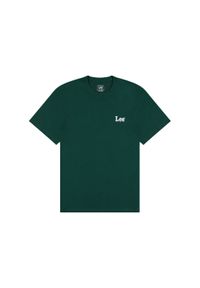 Lee - MESKA KOSZULKA LEE SS SMALL LOGO TEE JADE FOREST 112370501 #3