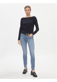 TOMMY HILFIGER - Tommy Hilfiger Jeansy Th Flex Como Skinny Rw Mel WW0WW40633 Niebieski Skinny Fit. Kolor: niebieski
