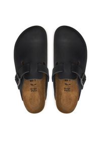 Birkenstock Klapki Boston Bs 0059463 Czarny. Kolor: czarny. Materiał: skóra