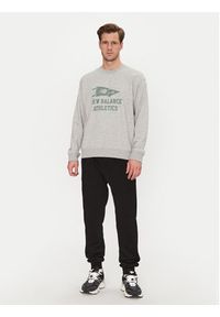 New Balance Bluza MT51929 Szary Regular Fit. Kolor: szary. Materiał: bawełna, syntetyk #3