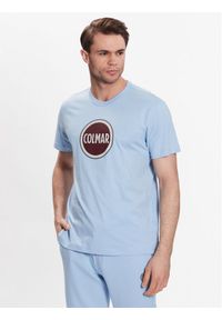 Colmar T-Shirt Frida 7559 6SH Niebieski Regular Fit. Kolor: niebieski. Materiał: bawełna #1