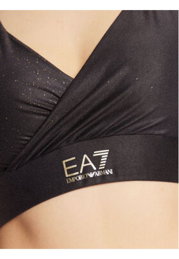 EA7 Emporio Armani Biustonosz top 3RTH09 TJNSZ 0559 Czarny. Kolor: czarny. Materiał: syntetyk