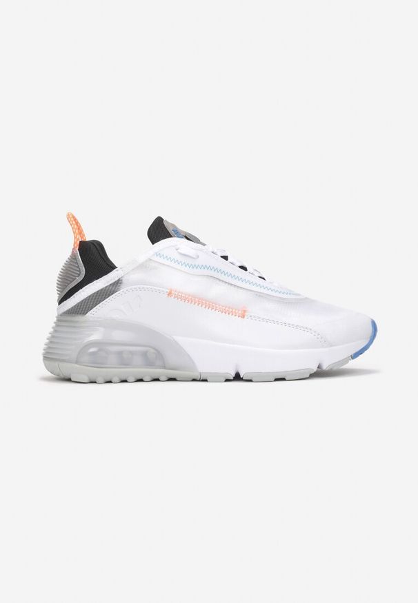 Born2be - Biało-Szare Sneakersy Corisesis. Zapięcie: bez zapięcia. Kolor: biały. Materiał: materiał. Szerokość cholewki: normalna. Wzór: aplikacja