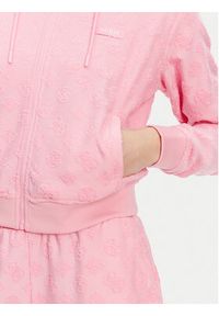 Guess Bluza V5GQ00 KCT02 Różowy Regular Fit. Kolor: różowy. Materiał: syntetyk #4