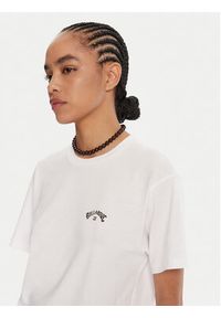 Billabong T-Shirt Arch Wave Ss C1SS65 Biały Regular Fit. Kolor: biały. Materiał: bawełna #4