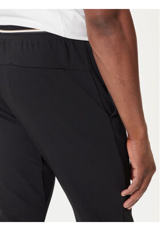 BOSS Spodnie dresowe Hicon 50542940 Czarny Regular Fit. Kolor: czarny. Materiał: syntetyk