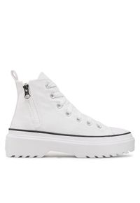 Converse Trampki Chuck Taylor All Star Lugged Lift Hi A03012C Biały. Kolor: biały. Materiał: materiał #1