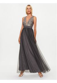 Rinascimento Sukienka wieczorowa CFC0115187003 Szary Regular Fit. Kolor: szary. Materiał: syntetyk. Styl: wizytowy #5
