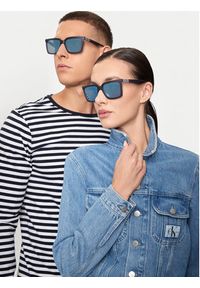 Calvin Klein Jeans Okulary przeciwsłoneczne CKJ23659S Granatowy. Kolor: niebieski