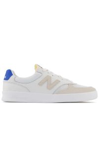 Buty New Balance CT300WB3 - białe. Kolor: biały. Materiał: zamsz, materiał, syntetyk, guma. Szerokość cholewki: normalna