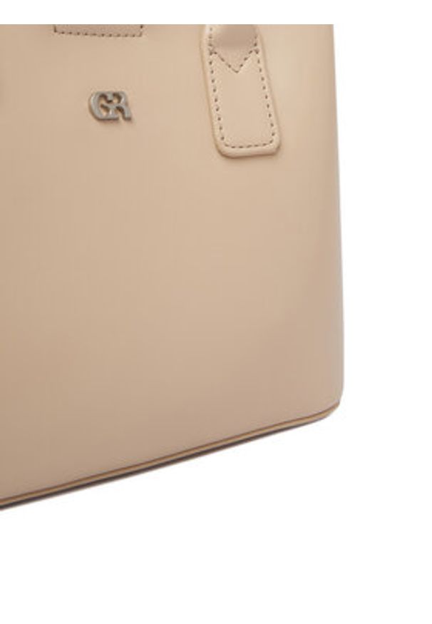 Gino Rossi - GINO ROSSI Torebka C-KY186 Beżowy. Kolor: beżowy