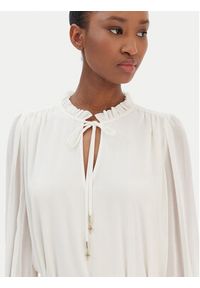 JOOP! Sukienka codzienna Dinah2 30100718 Écru Regular Fit. Okazja: na co dzień. Materiał: syntetyk. Typ sukienki: proste. Styl: casual #5