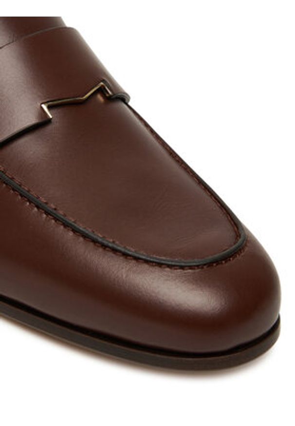 Max Mara Lordsy Regentmoc 2524526071600 Brązowy. Kolor: brązowy. Materiał: skóra