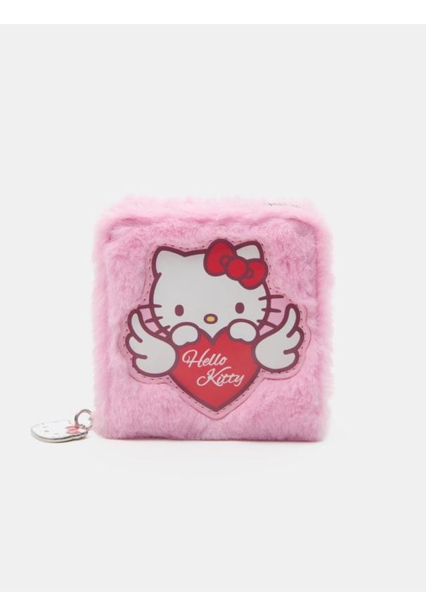 Sinsay - Portfel Hello Kitty - różowy. Kolor: różowy. Wzór: motyw z bajki