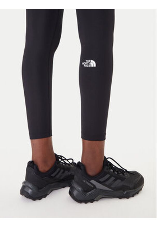 The North Face Legginsy Flex NF0A8EJE Czarny Slim Fit. Kolor: czarny. Materiał: syntetyk