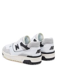 New Balance Sneakersy BB550GWB Biały. Kolor: biały. Materiał: skóra