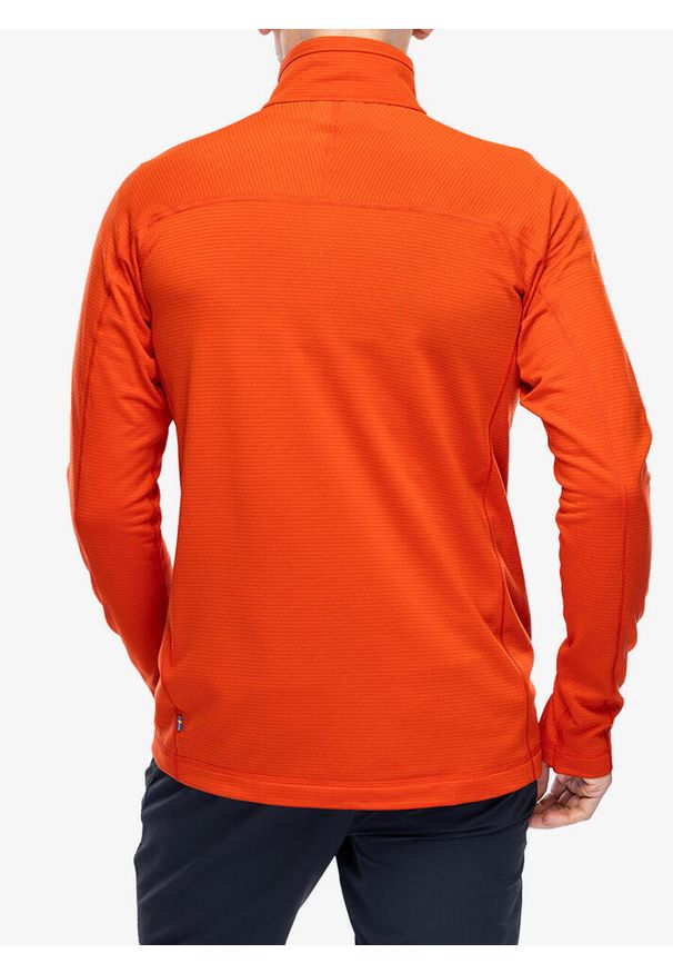 Fjällräven - Bluza rozpinana męska Fjallraven Abisko Lite Fleece Jacket. Kolor: pomarańczowy