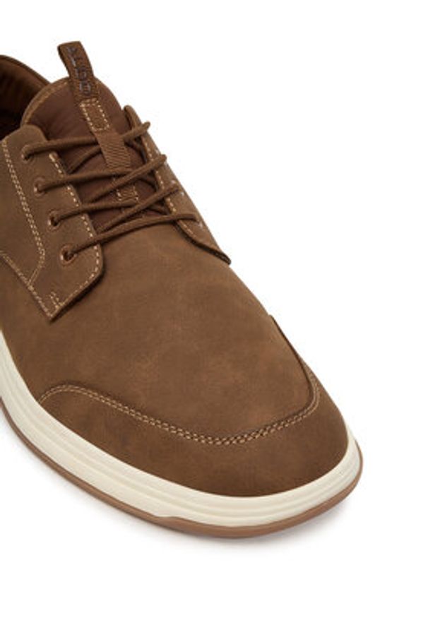 Aldo Sneakersy Konnor 14134980 Brązowy. Kolor: brązowy. Materiał: skóra