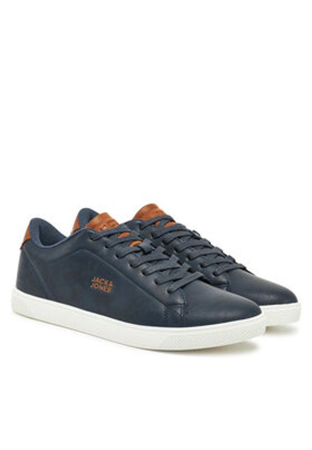 Jack & Jones - Jack&Jones Sneakersy 12203642 Granatowy. Kolor: niebieski. Materiał: skóra