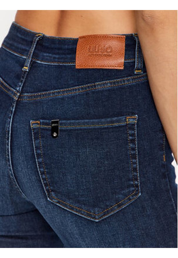 Liu Jo Jeansy UF3063 D4615 Granatowy Straight Fit. Kolor: niebieski