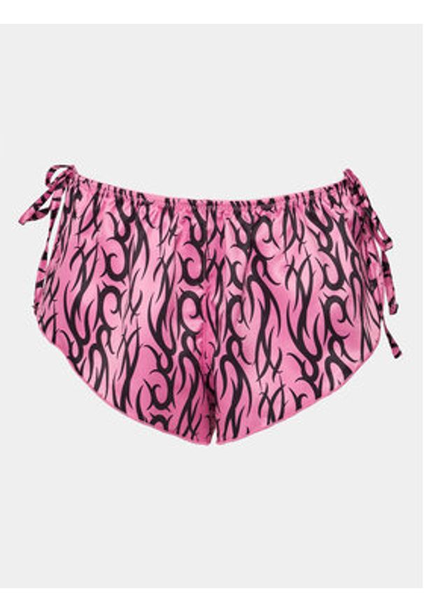 Bluebella Piżama Bluebella X Ashley Williams Tattoo 42195 Różowy Regular Fit. Kolor: różowy. Materiał: syntetyk