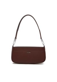 Calvin Klein Torebka Ck Business Shoulder Bag_Saf K60K612579 Brązowy. Kolor: brązowy. Materiał: skórzane #1