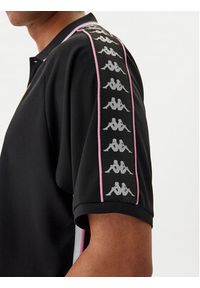 Kappa Koszulka techniczna Banda Stafen 38254UW Czarny Comfort Fit. Kolor: czarny. Materiał: syntetyk #4