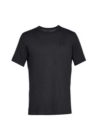 Under Armour - Męska Koszulka Sportowa. Kolor: czarny