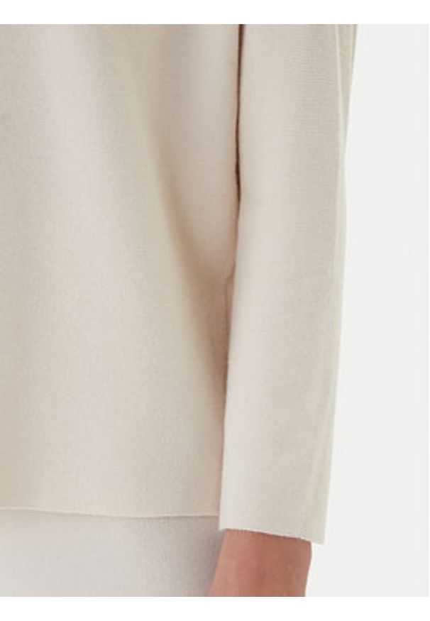 Kontatto Sweter 3M0811C Écru Regular Fit. Materiał: syntetyk