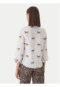 LOLA CASADEMUNT Koszula LS2615059 Biały Regular Fit. Kolor: biały. Materiał: bawełna #5