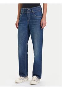 Guess Jeans Jeansy W5BA3O D0026 Niebieski Boyfriend Fit. Kolor: niebieski