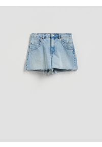 Reserved - Jeansowe szorty - niebieski. Kolor: niebieski. Materiał: jeans #1